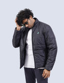 Jerdoni Black Padded Puffer Jacket