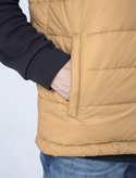 Jerdoni Light Brown Padded Vest