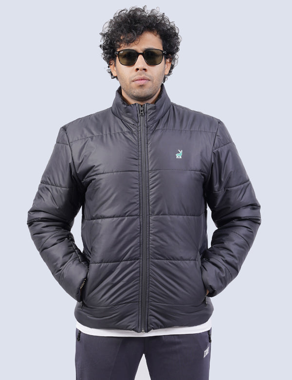 Jerdoni Black Padded Puffer Jacket