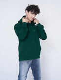 Jerdoni Green Pull Over Hoodie