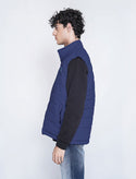 Jerdoni Navy Blue Padded Vest