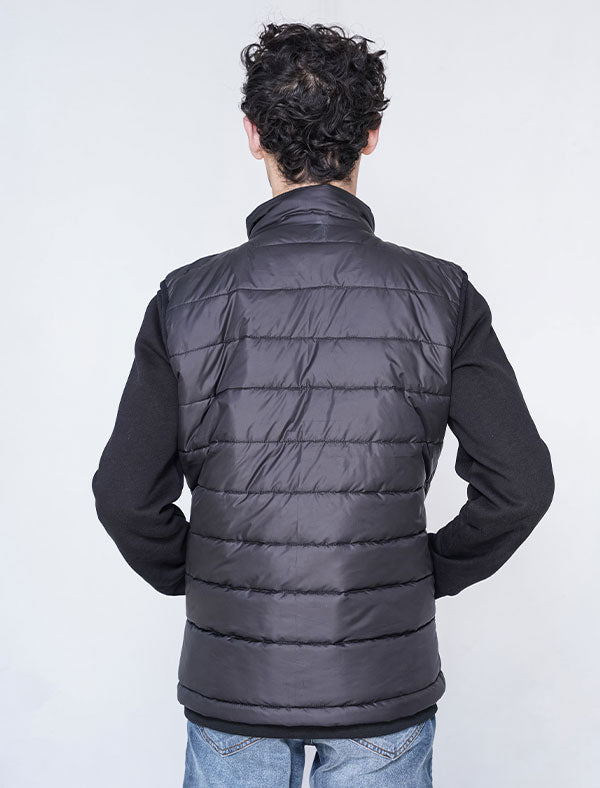 Jerdoni Black Padded Vest