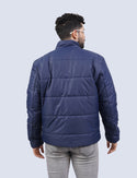 Jerdoni Navy Padded Puffer Jacket