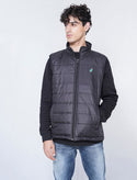 Jerdoni Black Padded Vest