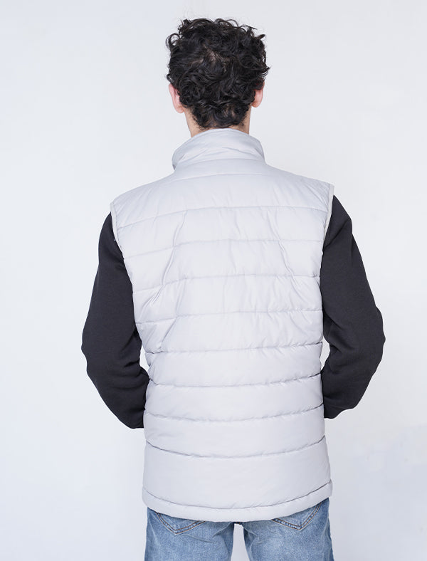 Jerdoni Grey Padded Vest