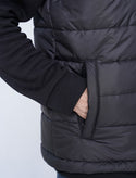 Jerdoni Black Padded Vest