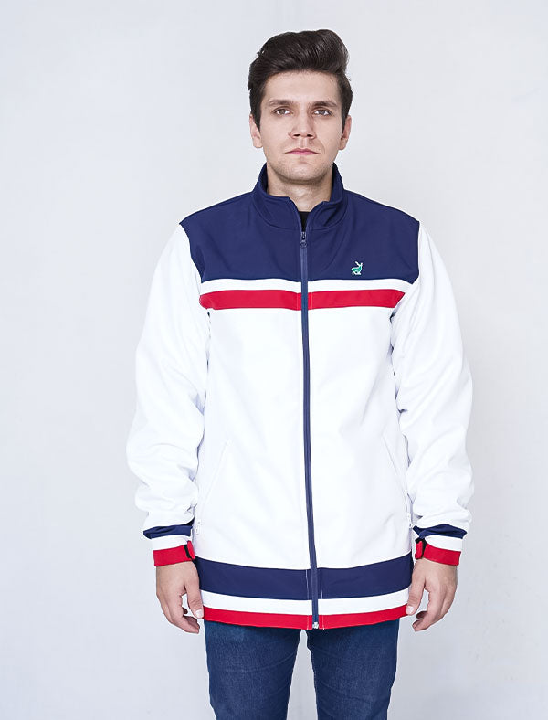 Jerdoni White Soft Shell Jacket