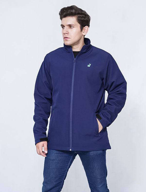 Jerdoni Navy Blue Soft Shell Jacket