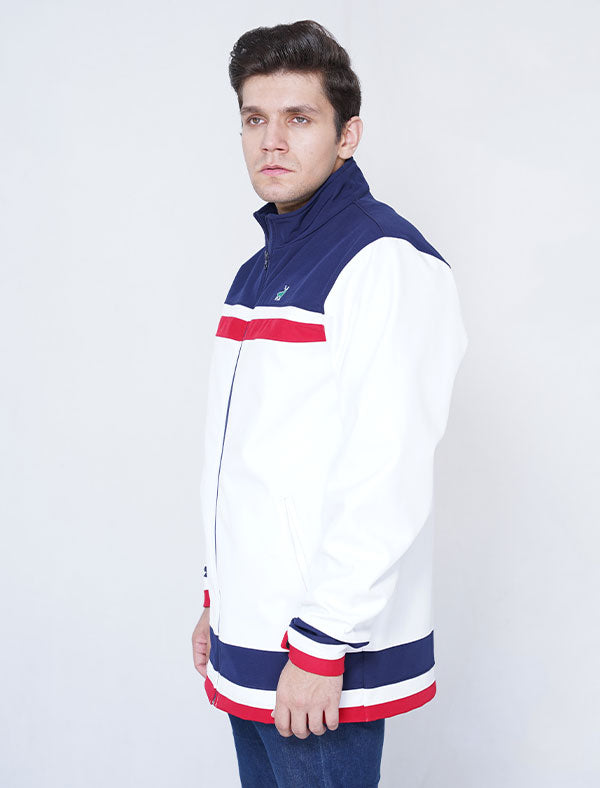 Jerdoni White Soft Shell Jacket