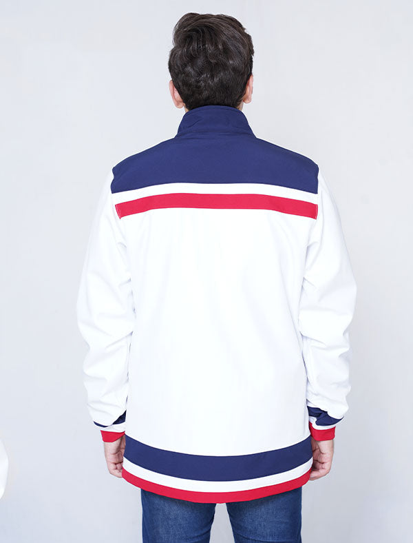 Jerdoni White Soft Shell Jacket