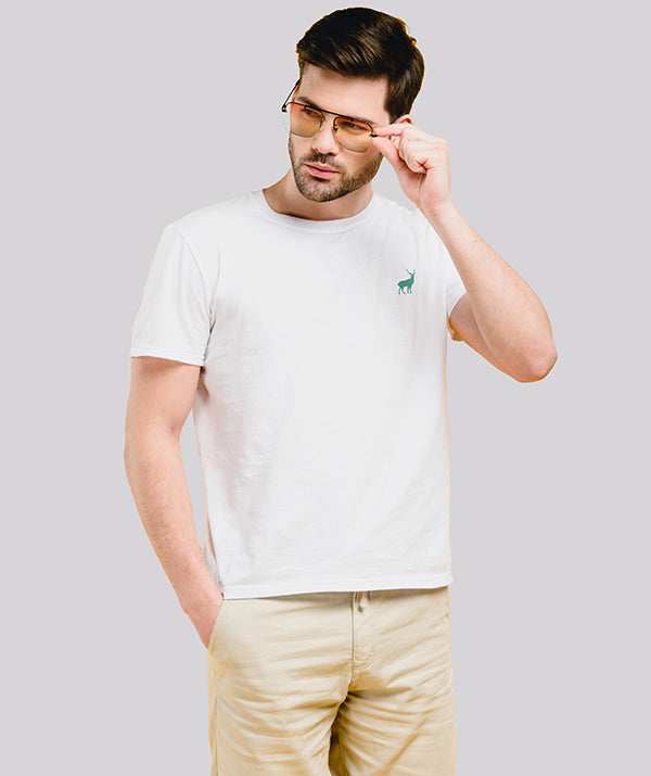 Jerdoni Logo White T-Shirt