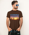 Brown Sunset T-Shirt