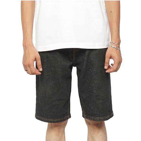 Men's Charcoal Denim Shorts