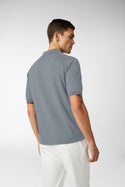 Active Fit Polo Shirt for Men Grey