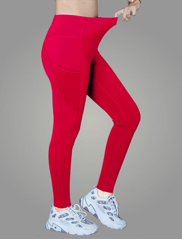 Yoga Pant for Women Scorpio Red